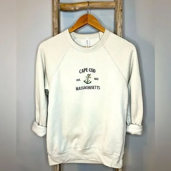 Cape Cod Embroidered Crew Pullover - Picture 1 of 3